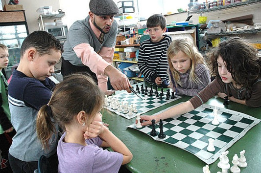 Old Game Of Chess Captures Youth