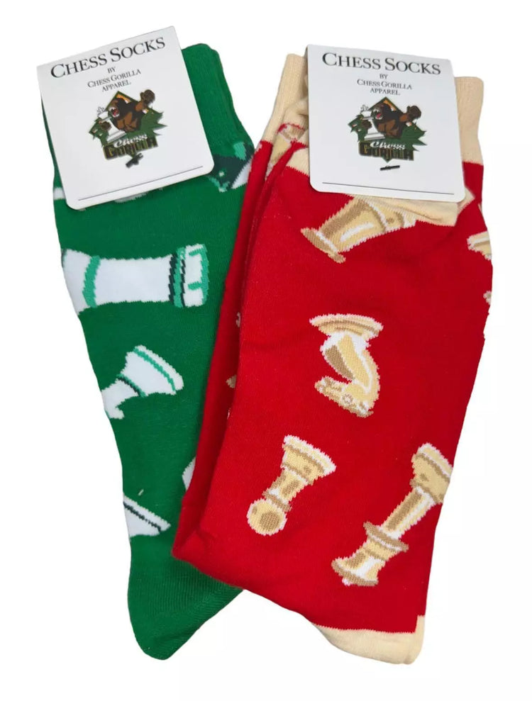 Two Pair Chess Socks