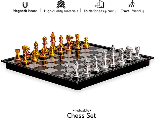 Metallic Chess Set