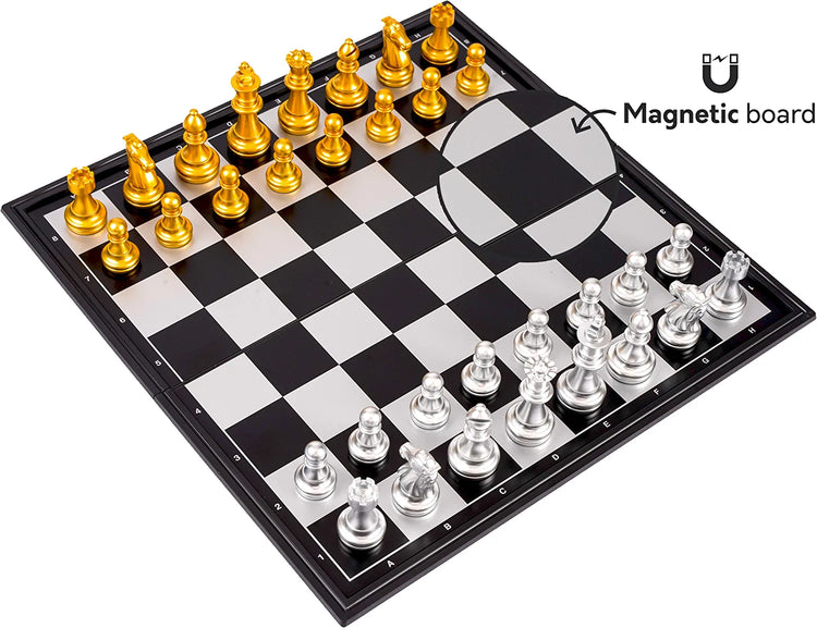 Metallic Chess Set